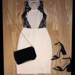 Pink blush party dress